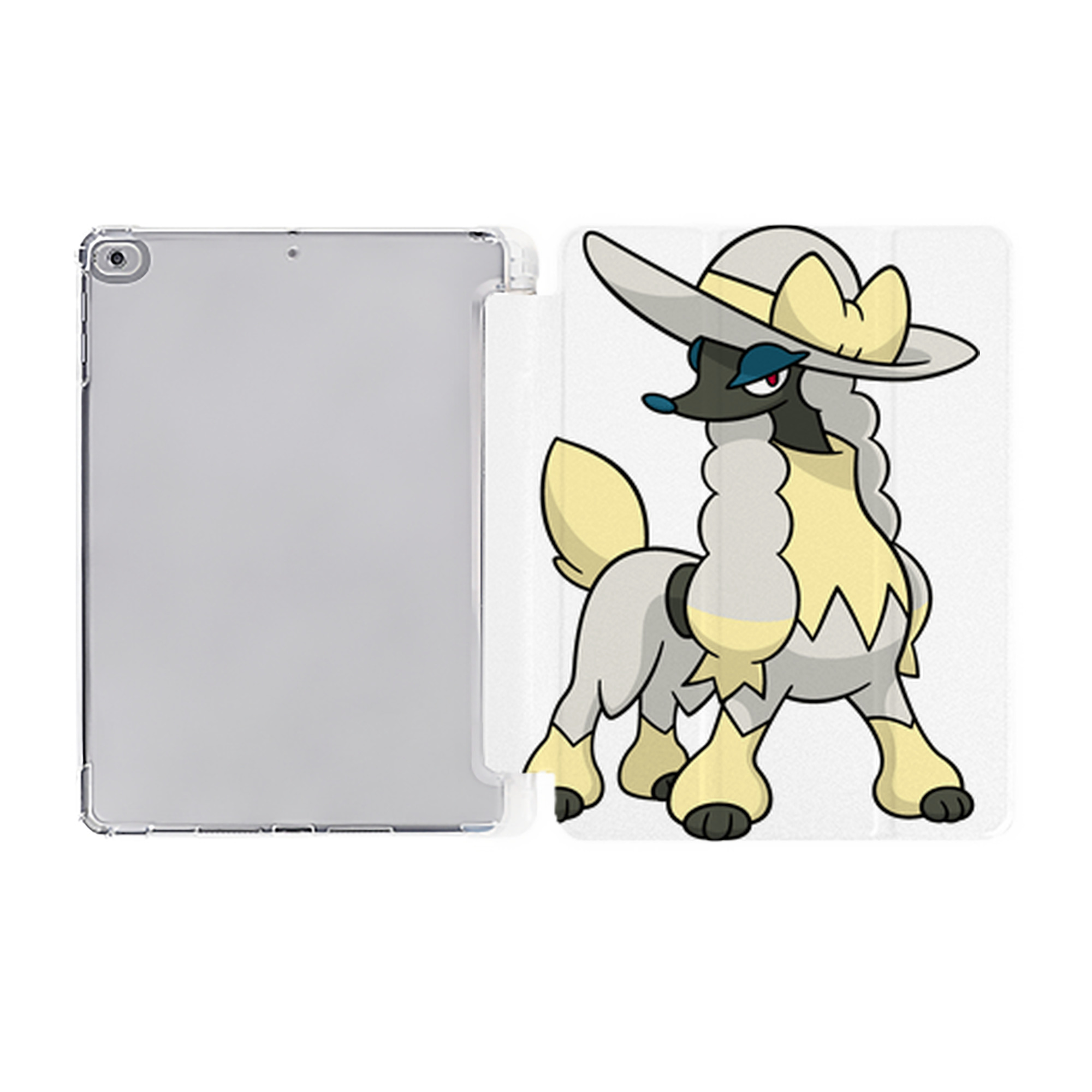 （画像用） ポケットモンスター Pokémon IPad ケース ペン収納付き 三つ折りスタンド PUレザー×シリコン 対応機種9.5/10.5/10.9インチ